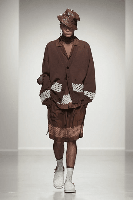 Feng Chen Wang Spring Summer 2025 Paris Fashion Week menswear converse collaboration runway show ugg