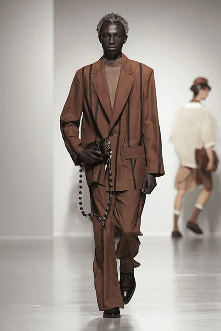Feng Chen Wang Spring Summer 2025 Paris Fashion Week menswear converse collaboration runway show ugg