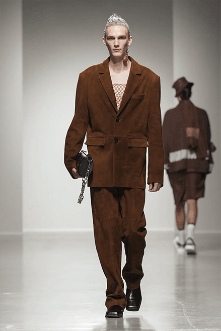 Feng Chen Wang Spring Summer 2025 Paris Fashion Week menswear converse collaboration runway show ugg