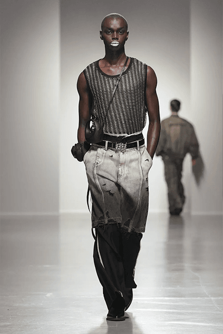 Feng Chen Wang Spring Summer 2025 Paris Fashion Week menswear converse collaboration runway show ugg