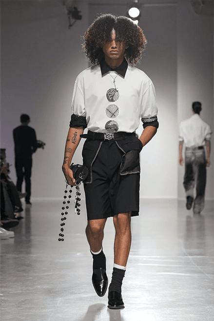 Feng Chen Wang Spring Summer 2025 Paris Fashion Week menswear converse collaboration runway show ugg