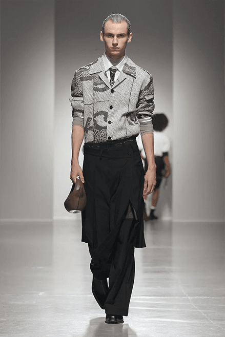 Feng Chen Wang Spring Summer 2025 Paris Fashion Week menswear converse collaboration runway show ugg