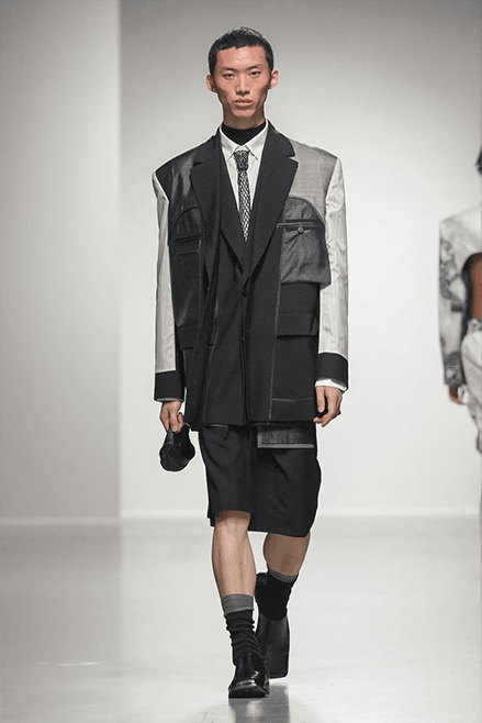 Feng Chen Wang Spring Summer 2025 Paris Fashion Week menswear converse collaboration runway show ugg
