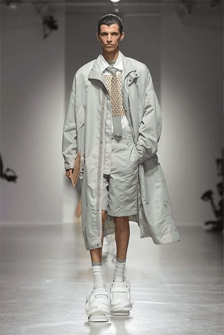 Feng Chen Wang Spring Summer 2025 Paris Fashion Week menswear converse collaboration runway show ugg