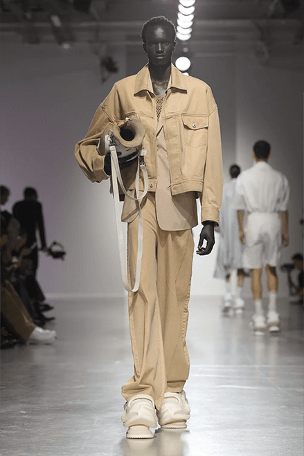 Feng Chen Wang Spring Summer 2025 Paris Fashion Week menswear converse collaboration runway show ugg