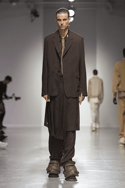 Feng Chen Wang Spring Summer 2025 Paris Fashion Week menswear converse collaboration runway show ugg