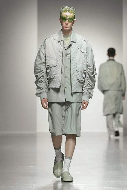 Feng Chen Wang Spring Summer 2025 Paris Fashion Week menswear converse collaboration runway show ugg