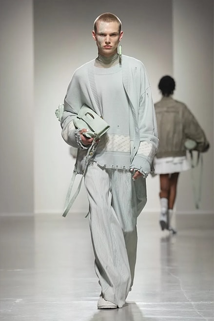 Feng Chen Wang Spring Summer 2025 Paris Fashion Week menswear converse collaboration runway show ugg