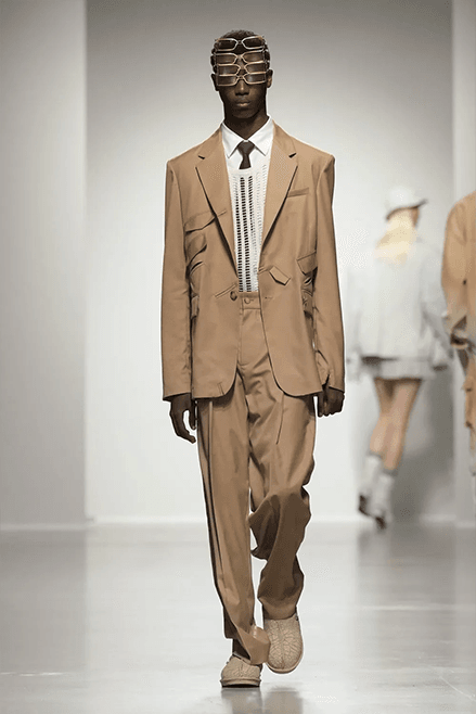 Feng Chen Wang Spring Summer 2025 Paris Fashion Week menswear converse collaboration runway show ugg
