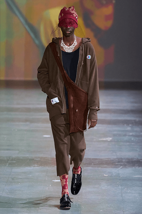 Undercover Spring Summer 2025 Paris Fashion Week menswear runway show Jun Takahashi champion collaboration