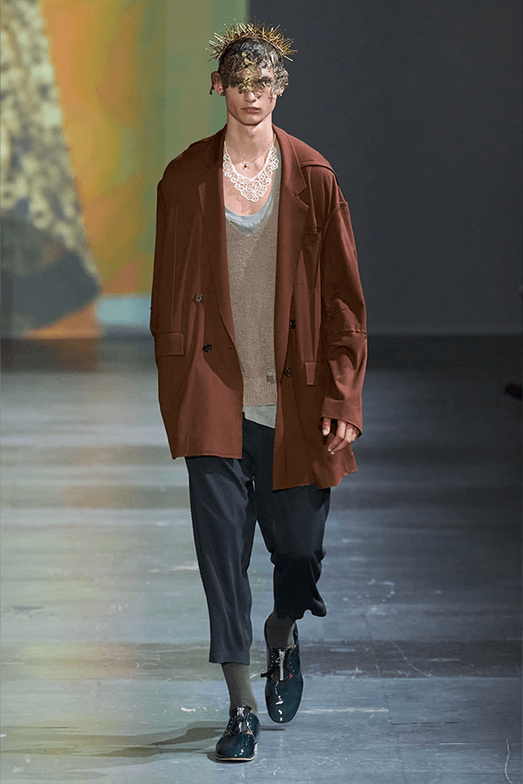 Undercover Spring Summer 2025 Paris Fashion Week menswear runway show Jun Takahashi champion collaboration