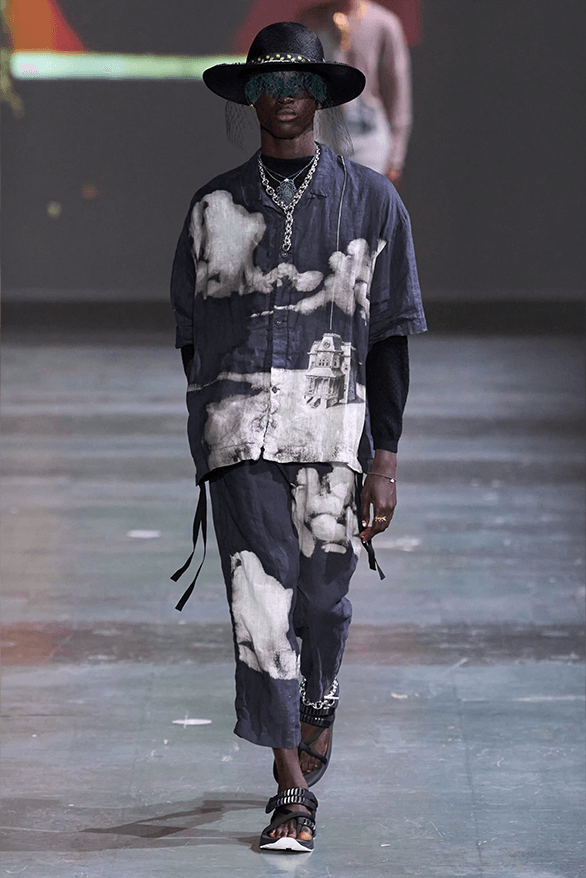 Undercover Spring Summer 2025 Paris Fashion Week menswear runway show Jun Takahashi champion collaboration