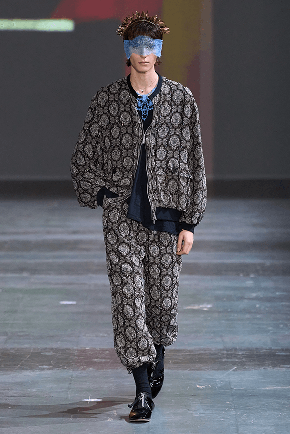 Undercover Spring Summer 2025 Paris Fashion Week menswear runway show Jun Takahashi champion collaboration