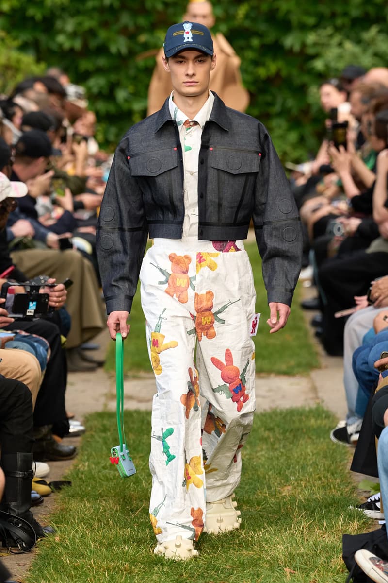 Walter Van Beirendonck Clowns Around for SS25 Collection Paris Fashion Week clown motifs youthful fun roses carnations foliage circus antwerp six