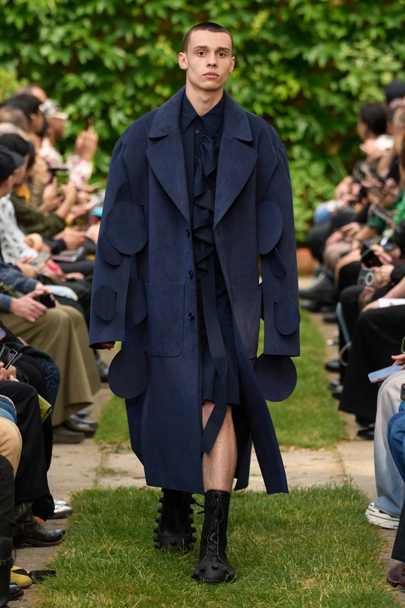 Walter Van Beirendonck Clowns Around for SS25 Collection Paris Fashion Week clown motifs youthful fun roses carnations foliage circus antwerp six