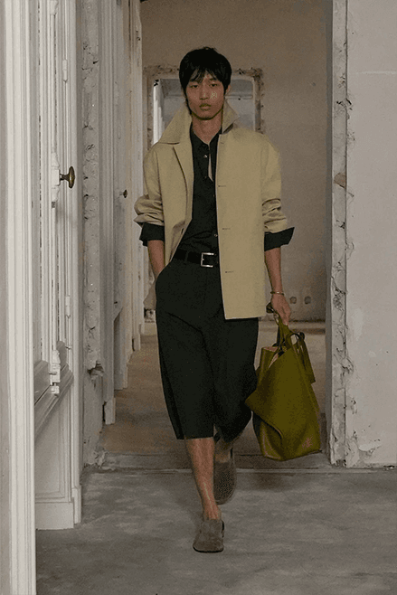 AMI Spring Summer 2025 Paris Fashion Week menswear runway show Alexandre Mattiussi