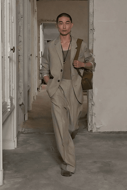 AMI Spring Summer 2025 Paris Fashion Week menswear runway show Alexandre Mattiussi