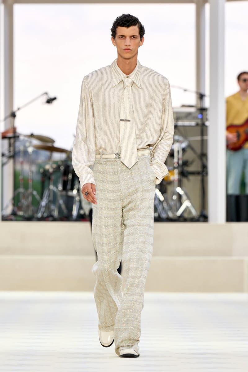 AMIRI SS25 Combines 19th Century Western Tropes Combines Western Tropes With the '70s Jazz Flair paris fashion week collection mike amiri The Yussef Dayes Experience maluma kyle kuzma french montana