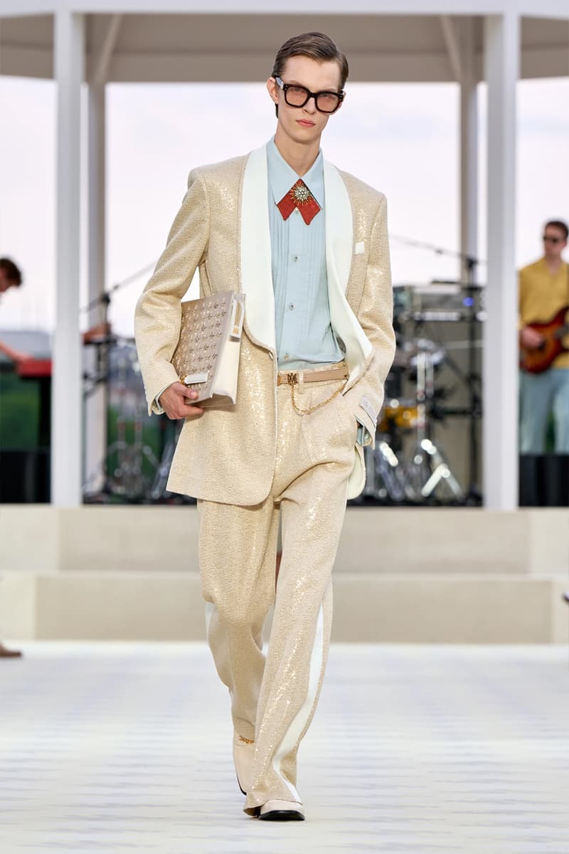 AMIRI SS25 Combines 19th Century Western Tropes Combines Western Tropes With the '70s Jazz Flair paris fashion week collection mike amiri The Yussef Dayes Experience maluma kyle kuzma french montana