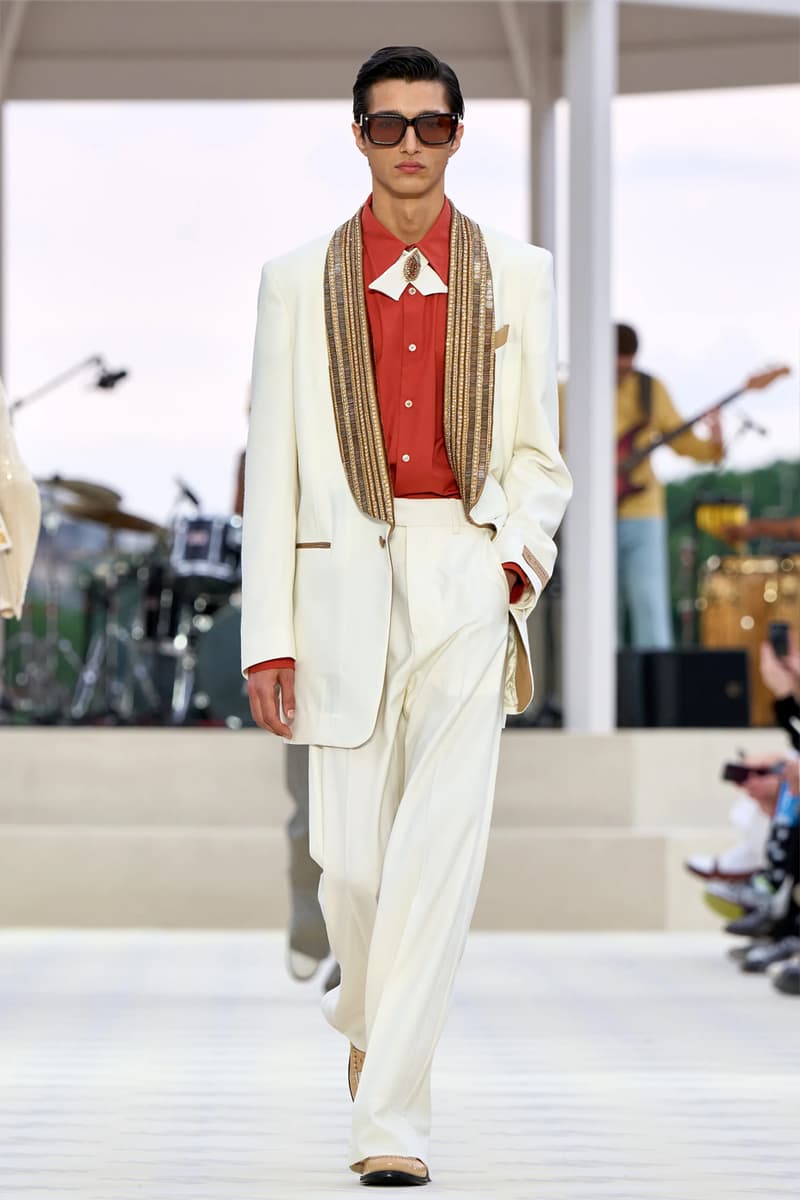 AMIRI SS25 Combines 19th Century Western Tropes Combines Western Tropes With the '70s Jazz Flair paris fashion week collection mike amiri The Yussef Dayes Experience maluma kyle kuzma french montana