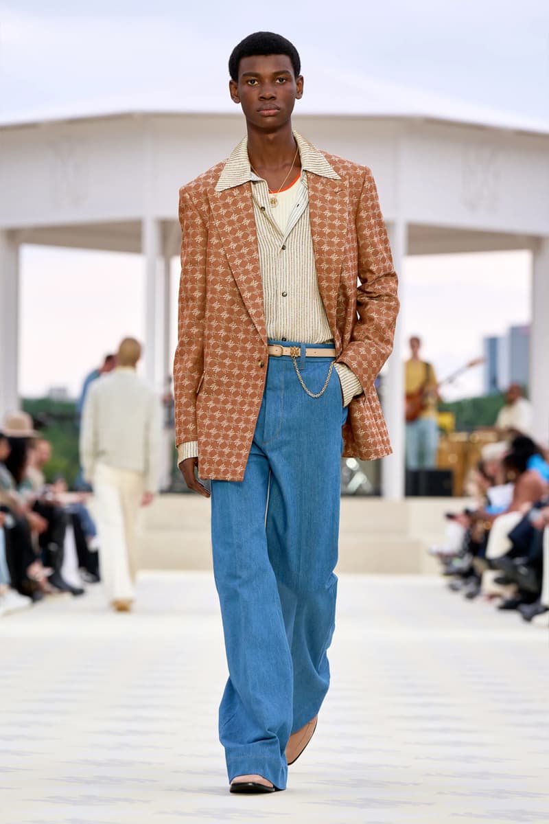 AMIRI SS25 Combines 19th Century Western Tropes Combines Western Tropes With the '70s Jazz Flair paris fashion week collection mike amiri The Yussef Dayes Experience maluma kyle kuzma french montana