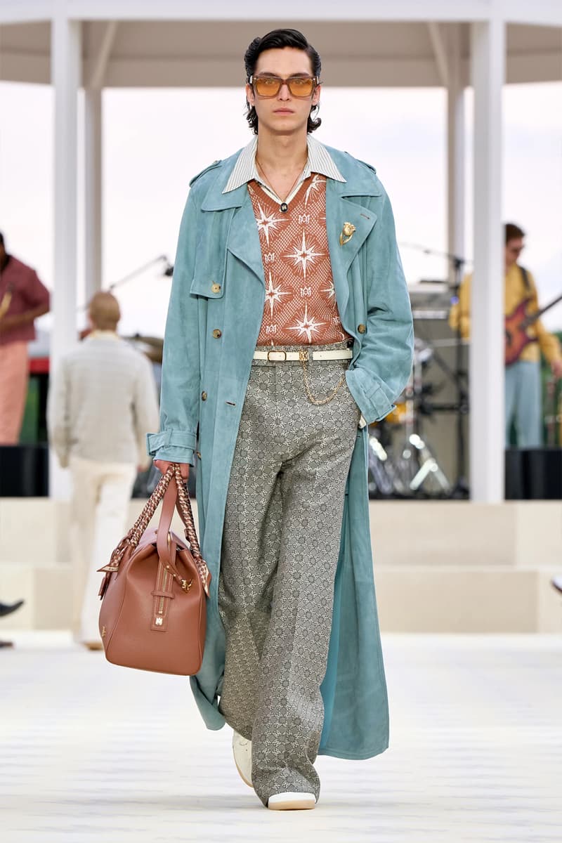 AMIRI SS25 Combines 19th Century Western Tropes Combines Western Tropes With the '70s Jazz Flair paris fashion week collection mike amiri The Yussef Dayes Experience maluma kyle kuzma french montana