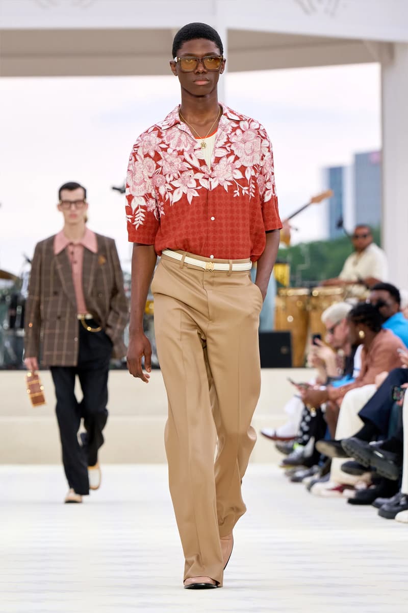 AMIRI SS25 Combines 19th Century Western Tropes Combines Western Tropes With the '70s Jazz Flair paris fashion week collection mike amiri The Yussef Dayes Experience maluma kyle kuzma french montana