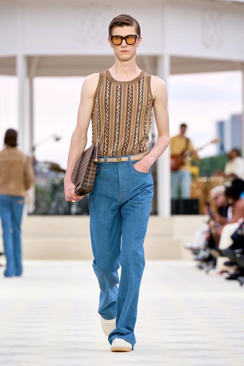 AMIRI SS25 Combines 19th Century Western Tropes Combines Western Tropes With the '70s Jazz Flair paris fashion week collection mike amiri The Yussef Dayes Experience maluma kyle kuzma french montana