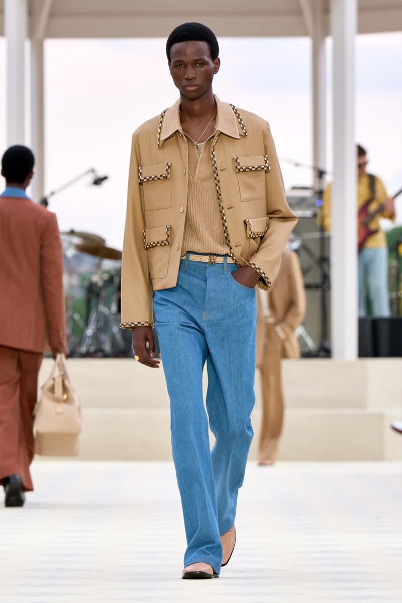 AMIRI SS25 Combines 19th Century Western Tropes Combines Western Tropes With the '70s Jazz Flair paris fashion week collection mike amiri The Yussef Dayes Experience maluma kyle kuzma french montana