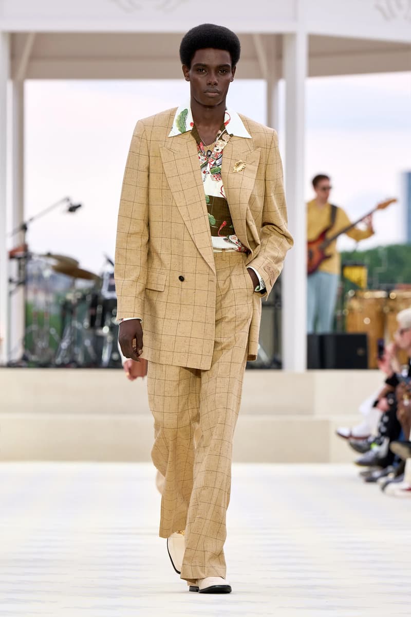 AMIRI SS25 Combines 19th Century Western Tropes Combines Western Tropes With the '70s Jazz Flair paris fashion week collection mike amiri The Yussef Dayes Experience maluma kyle kuzma french montana