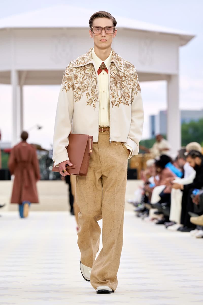 AMIRI SS25 Combines 19th Century Western Tropes Combines Western Tropes With the '70s Jazz Flair paris fashion week collection mike amiri The Yussef Dayes Experience maluma kyle kuzma french montana