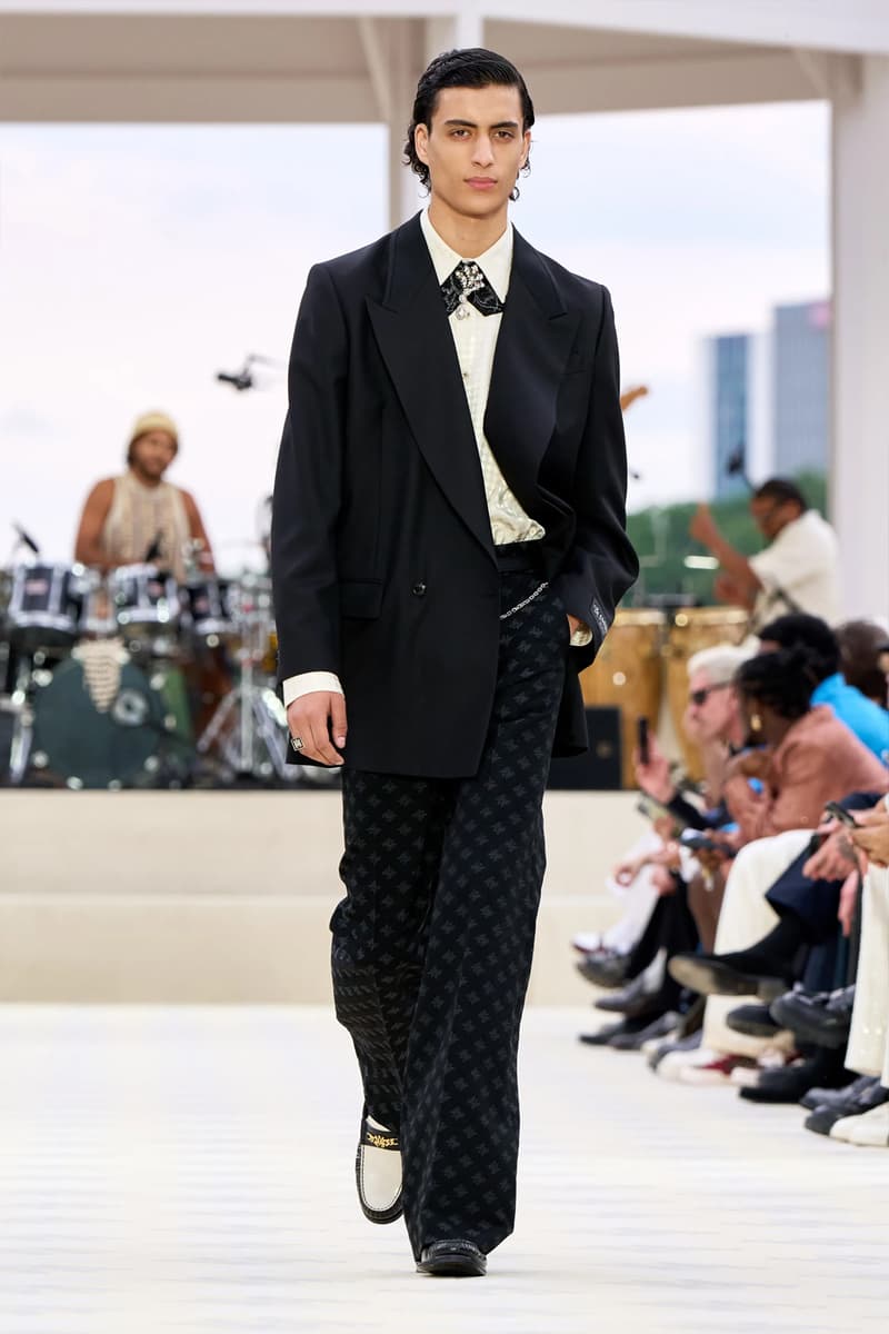 AMIRI SS25 Combines 19th Century Western Tropes Combines Western Tropes With the '70s Jazz Flair paris fashion week collection mike amiri The Yussef Dayes Experience maluma kyle kuzma french montana