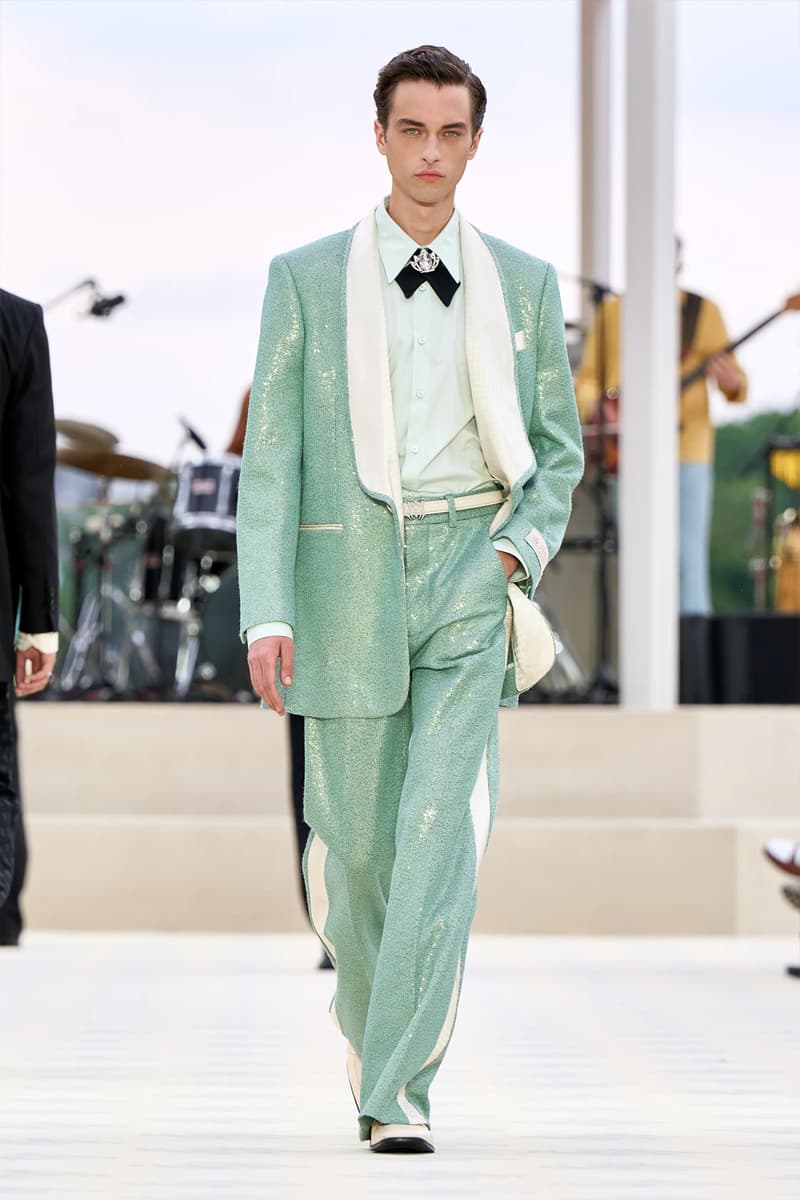 AMIRI SS25 Combines 19th Century Western Tropes Combines Western Tropes With the '70s Jazz Flair paris fashion week collection mike amiri The Yussef Dayes Experience maluma kyle kuzma french montana