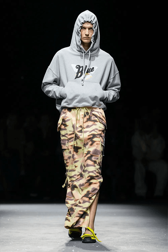 BLUEMARBLE Spring Summer 2025 Paris Fashion Week menswear runway Anthony Alvarez