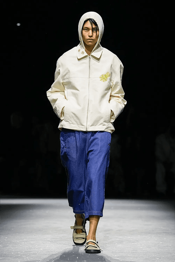 BLUEMARBLE Spring Summer 2025 Paris Fashion Week menswear runway Anthony Alvarez