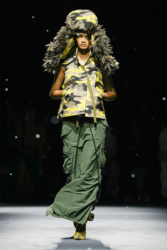 BLUEMARBLE Spring Summer 2025 Paris Fashion Week menswear runway Anthony Alvarez