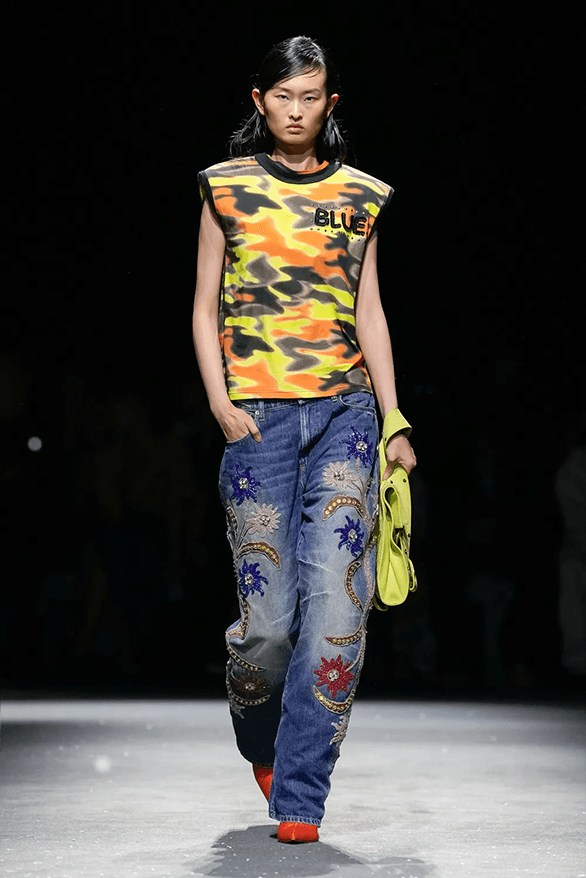 BLUEMARBLE Spring Summer 2025 Paris Fashion Week menswear runway Anthony Alvarez