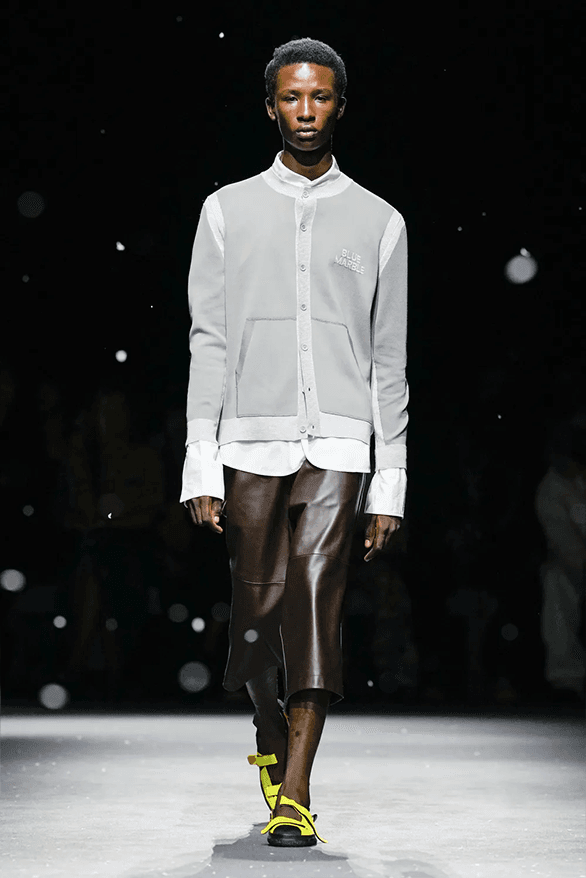 BLUEMARBLE Spring Summer 2025 Paris Fashion Week menswear runway Anthony Alvarez