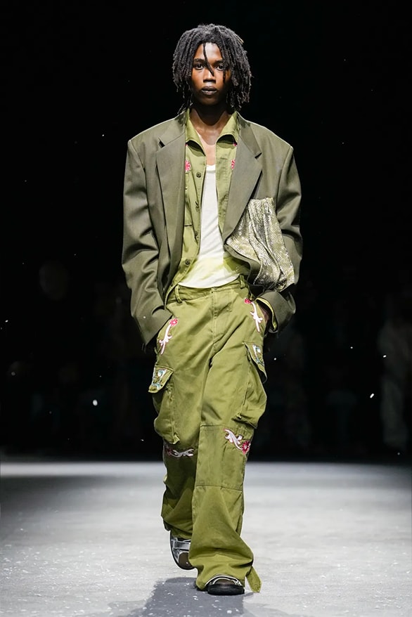 BLUEMARBLE Spring Summer 2025 Paris Fashion Week menswear runway Anthony Alvarez