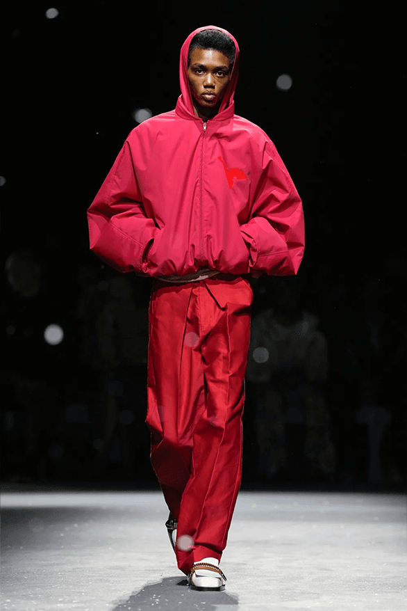 BLUEMARBLE Spring Summer 2025 Paris Fashion Week menswear runway Anthony Alvarez