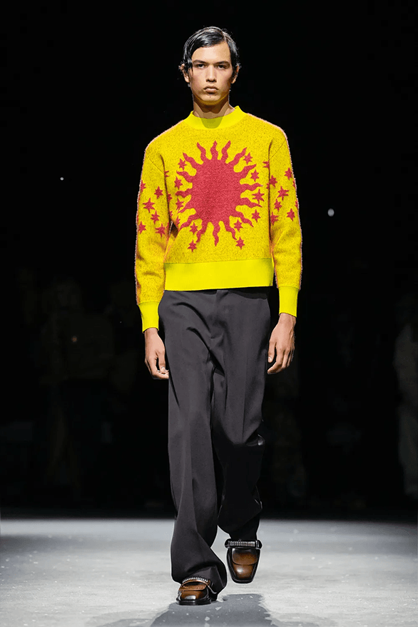 BLUEMARBLE Spring Summer 2025 Paris Fashion Week menswear runway Anthony Alvarez