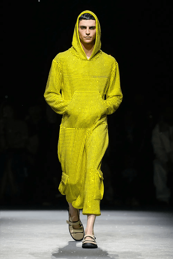 BLUEMARBLE Spring Summer 2025 Paris Fashion Week menswear runway Anthony Alvarez