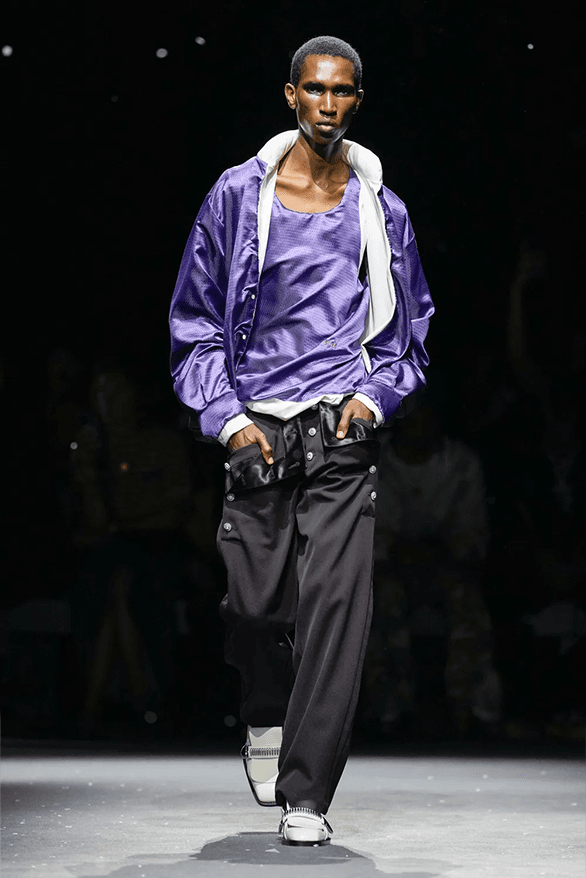 BLUEMARBLE Spring Summer 2025 Paris Fashion Week menswear runway Anthony Alvarez