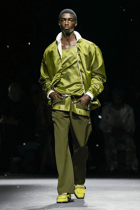 BLUEMARBLE Spring Summer 2025 Paris Fashion Week menswear runway Anthony Alvarez