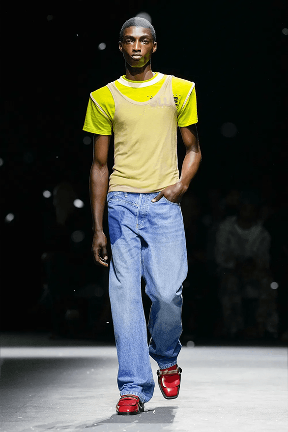 BLUEMARBLE Spring Summer 2025 Paris Fashion Week menswear runway Anthony Alvarez