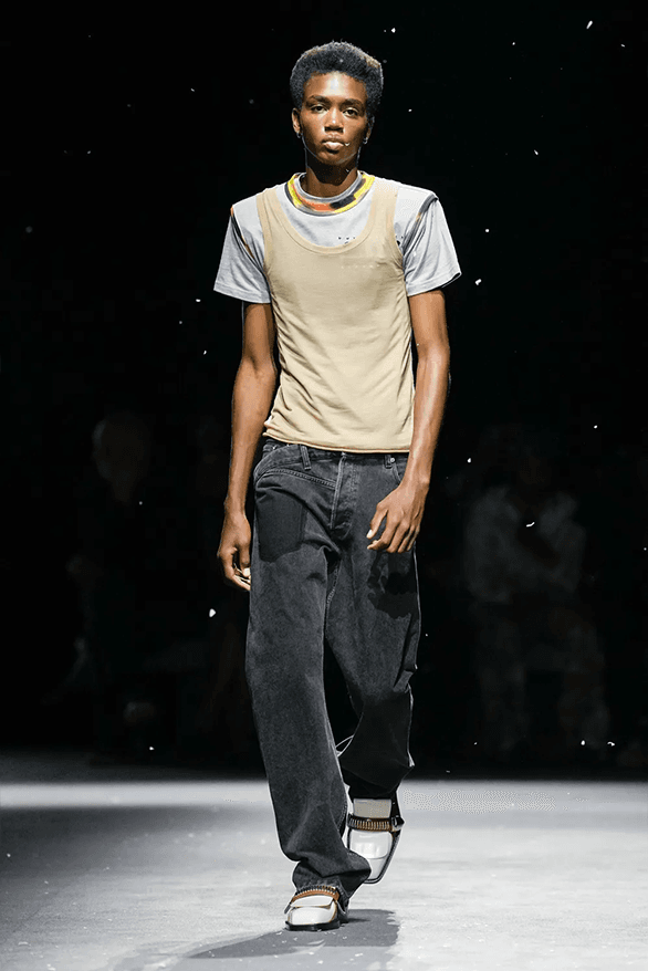 BLUEMARBLE Spring Summer 2025 Paris Fashion Week menswear runway Anthony Alvarez