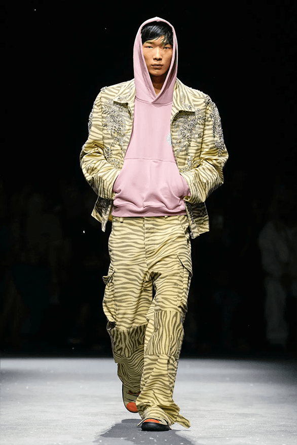 BLUEMARBLE Spring Summer 2025 Paris Fashion Week menswear runway Anthony Alvarez