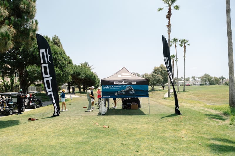 COBRA PUMA GOLF Hypegolf Invitational Pop-Up DARKSPEED Drivers 3D-printed LIMIT3D™ irons DARKSPEED MAX SLIPSTREAM G Spikeless Golf Shoes TEVERIS G