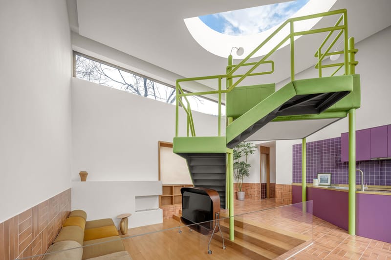 SlowStudio Creates Stargazing Platform for Hebei Holiday Home