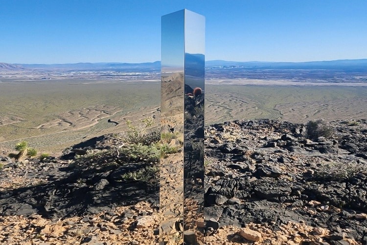 A Mysterious Monolith Is Sighted in Nevada Desert